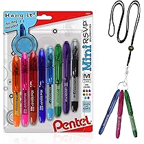 smttw Neck Pens in a Rope Retractable Pen on Lanyard 2 Color
